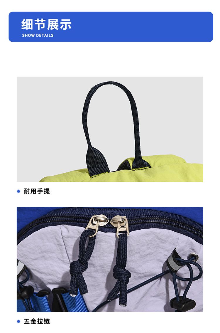 Multifunctional hiking backpack large capacity durable