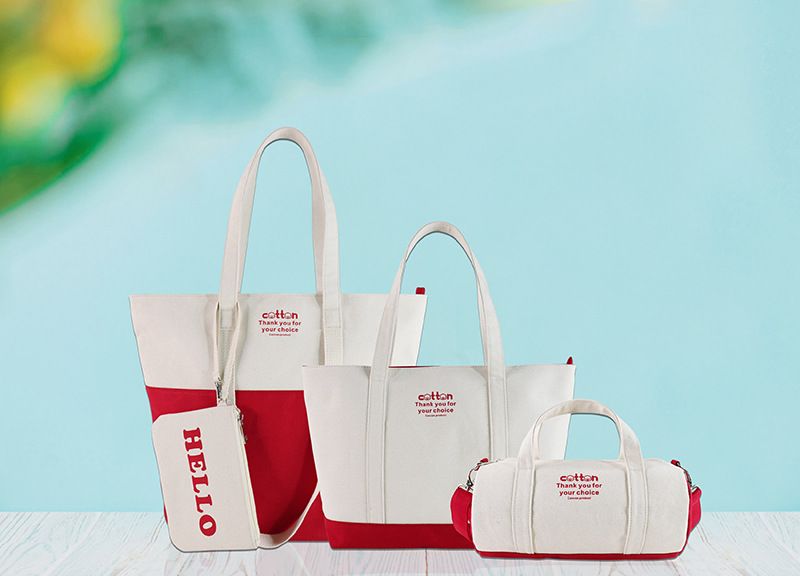 Segeltuch-Reisetasche, Einschulter-Umhängetasche, Zylinderform