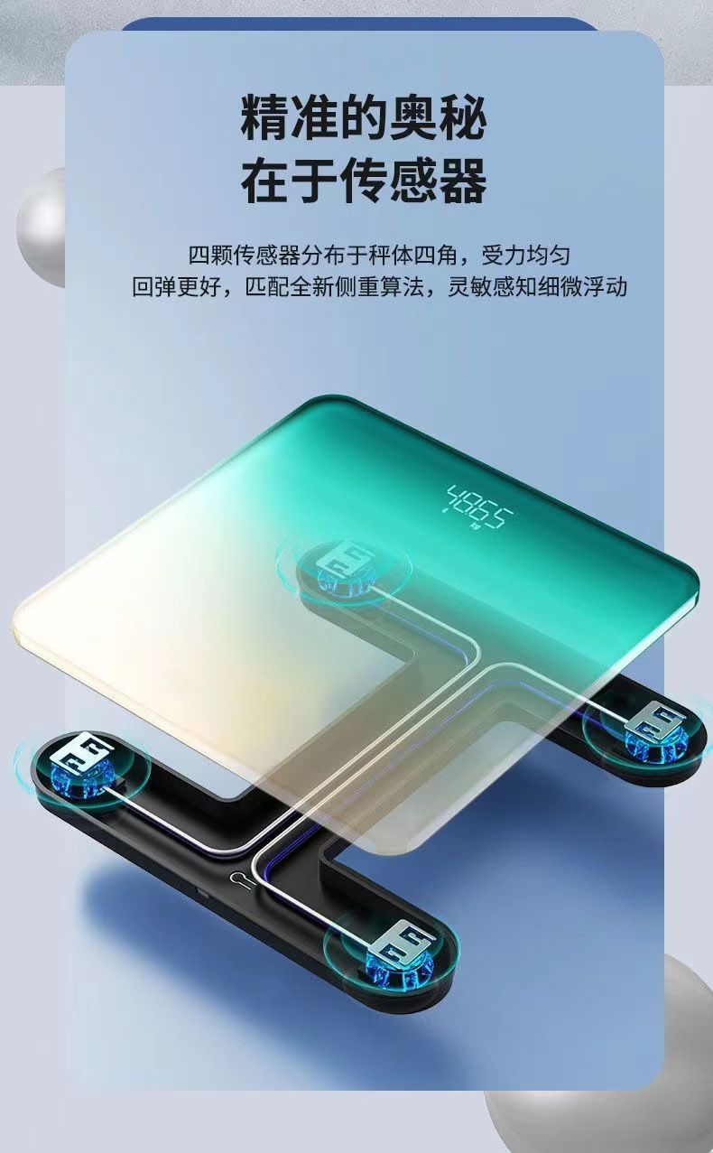 Smart body fat scale, Mijia APP connected