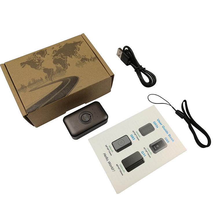 G06 GPS tracker with SOS button and anti-theft alarm