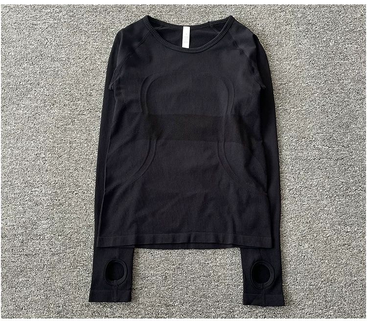 Women's Yoga Long Sleeve T-Shirt Round Neck High Elastic Breathable