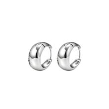 999 Silber-Ohrstecker mit Zirkonia, schlafgeeignet