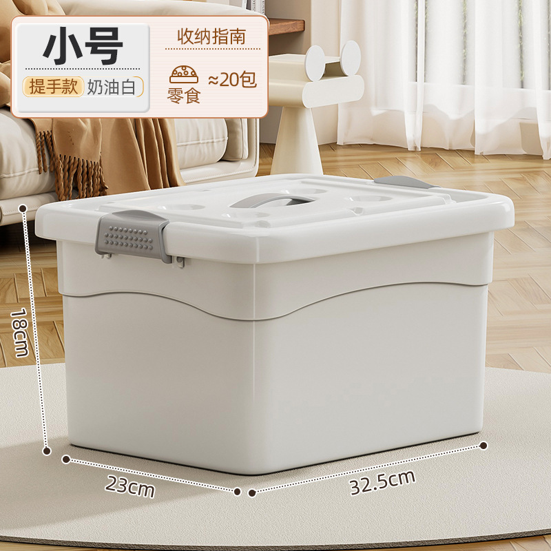 Clothes Storage Box Large Capacity Plastic Flip Cover