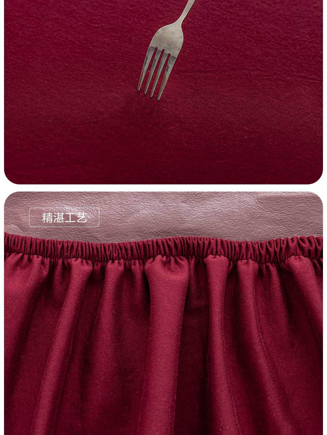 Waterproof tablecloth, elastic laminated, rectangular