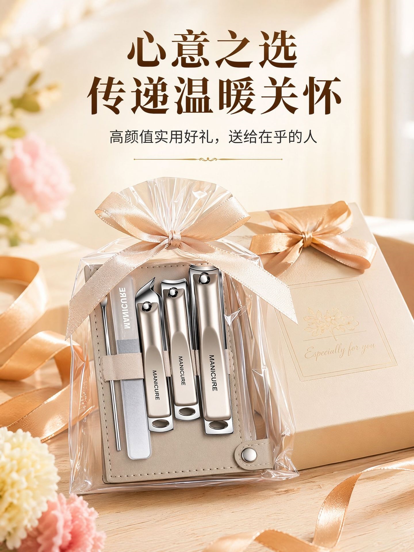 Nail Clipper Set, Anti-Splash, Ear Pick and Foot Clipper