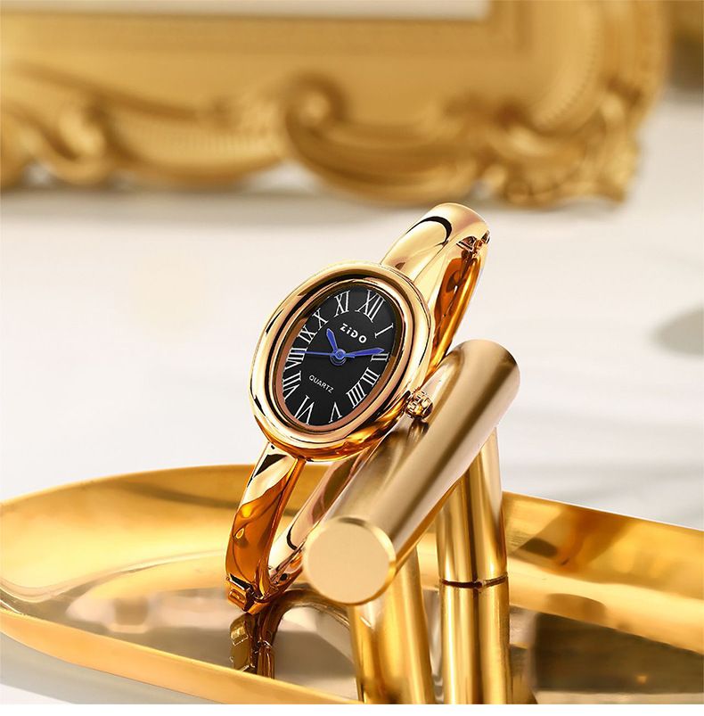 ZIDO Oval Women's Watch Rose Gold Luxury Design