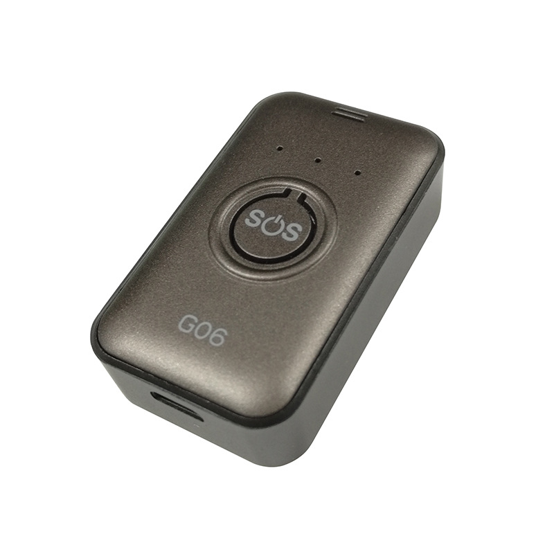 G06 GPS tracker with SOS button and anti-theft alarm
