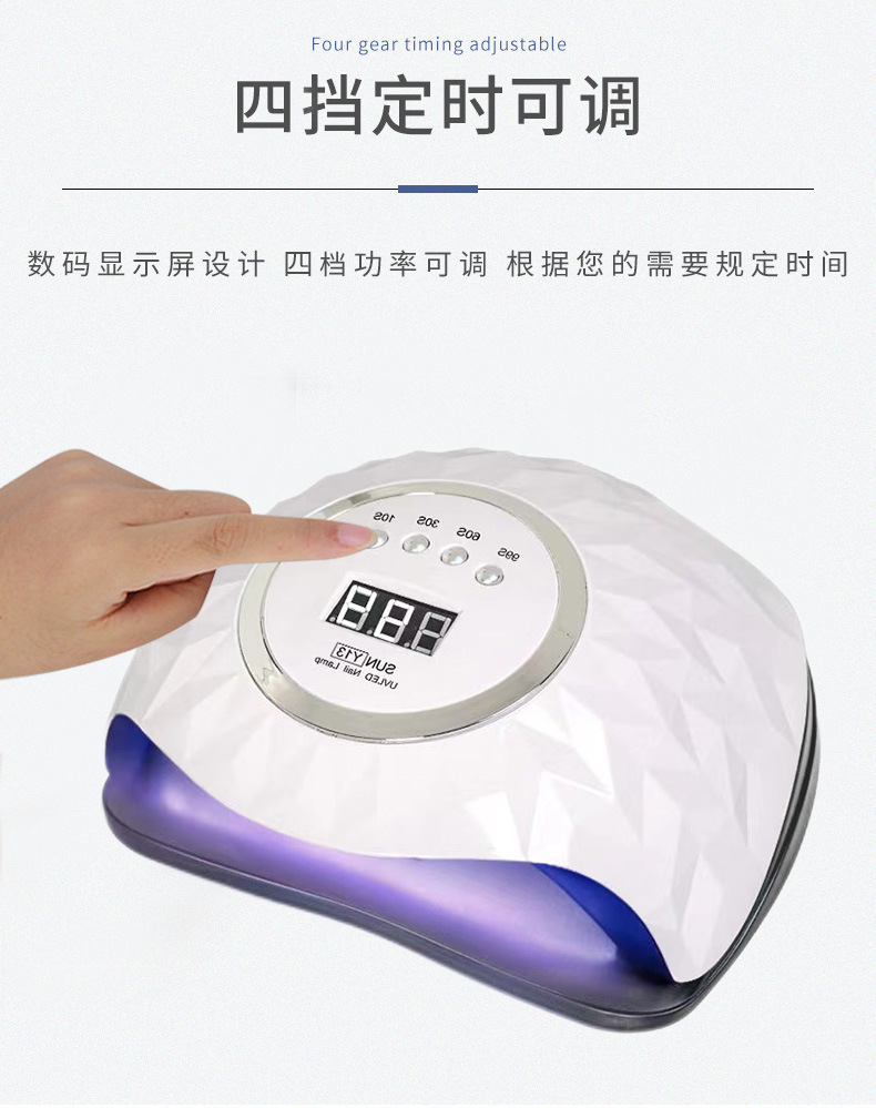 Nagelphototherpiemaschine, 4-Gang-Timer, UV-Lampe