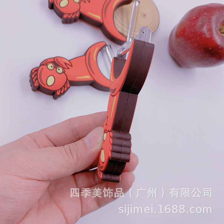 厂家定制创意卡通削皮器 创意礼品水果刨子果蔬削皮刀定制logo