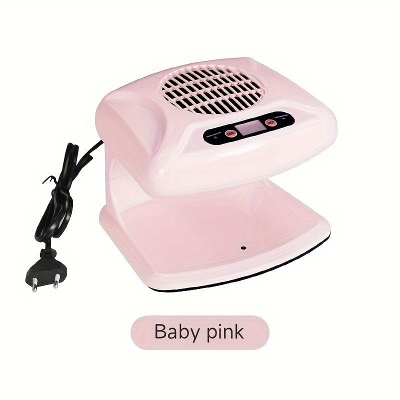 Sensor nail polish dryer with hot and cold air function
