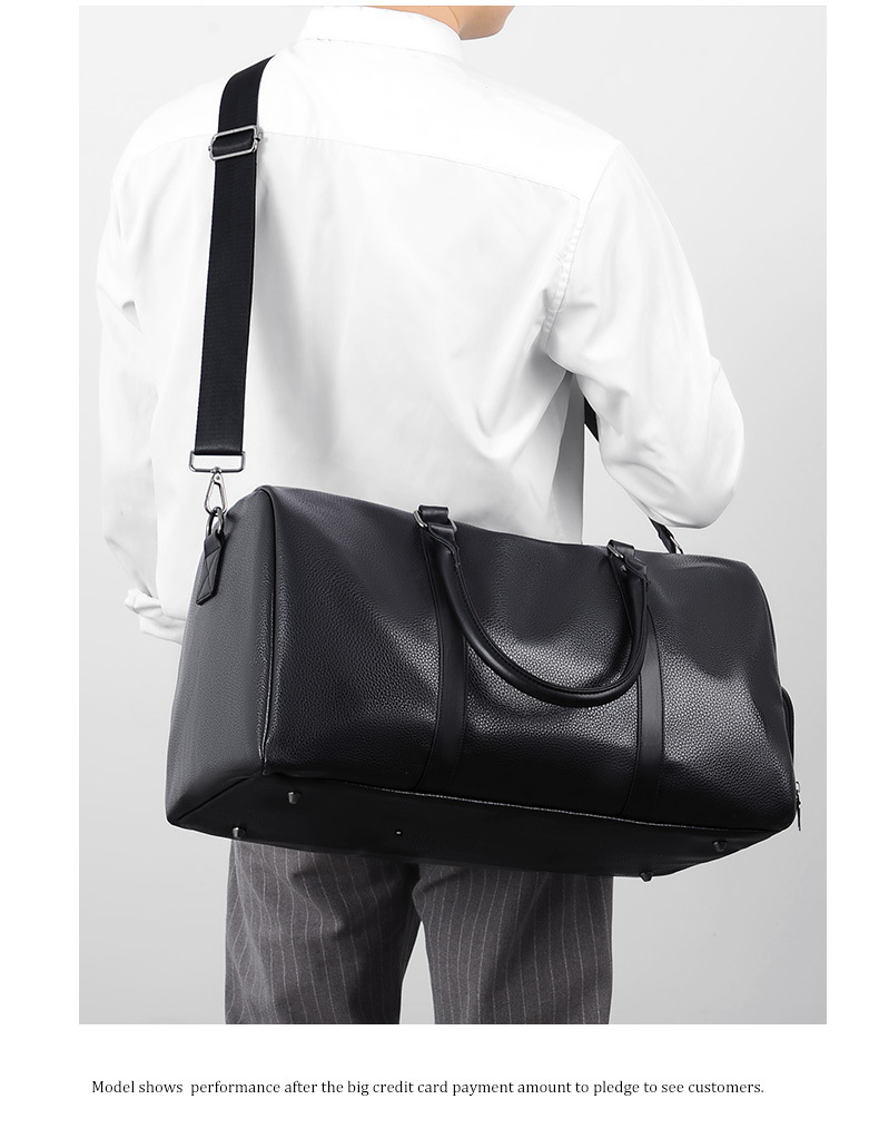 Men's travel bag, yoga and fitness bag, dry-wet separation