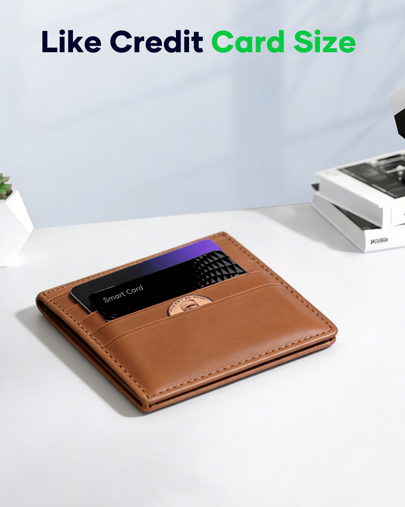 Dual-System-Kartenfinder mit kabelloses Lade-Portemonnaie