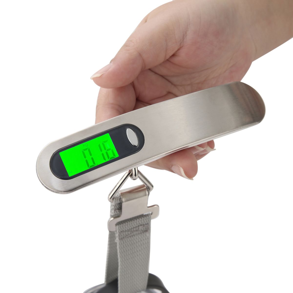 Stainless Steel Portable Luggage Scale Mini Digital