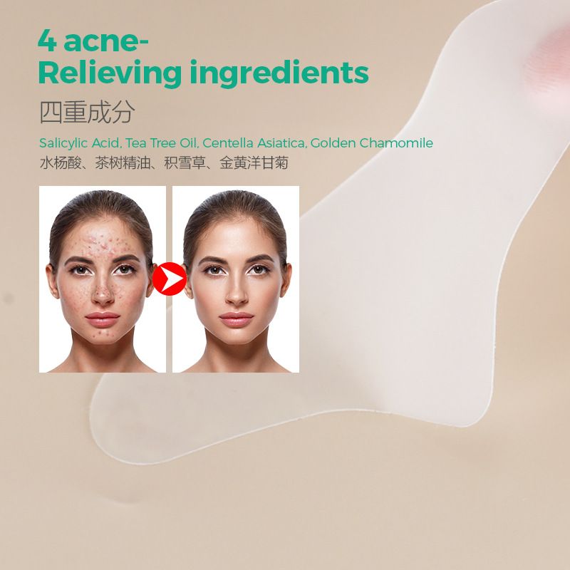 Transparent Acne Patch, Salicylic Acid, Large Size