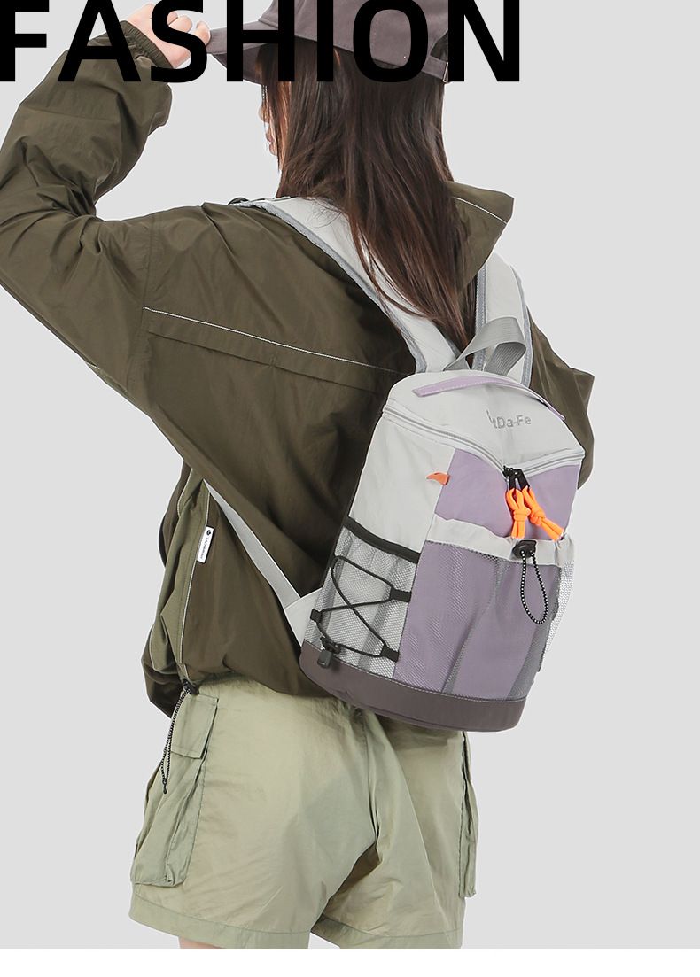 Outdoor backpack, waterproof durable, hiking, large capacity