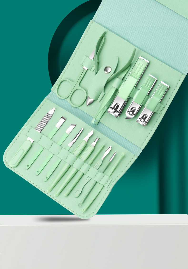 16-Piece Nail Care Tool Set Gift Box