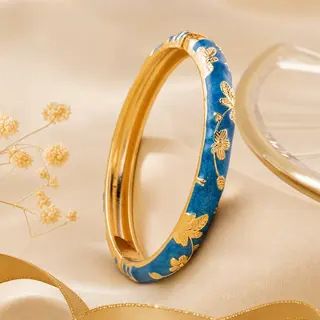 Cloisonné-Armband, handgefertig, ethnischer Stil