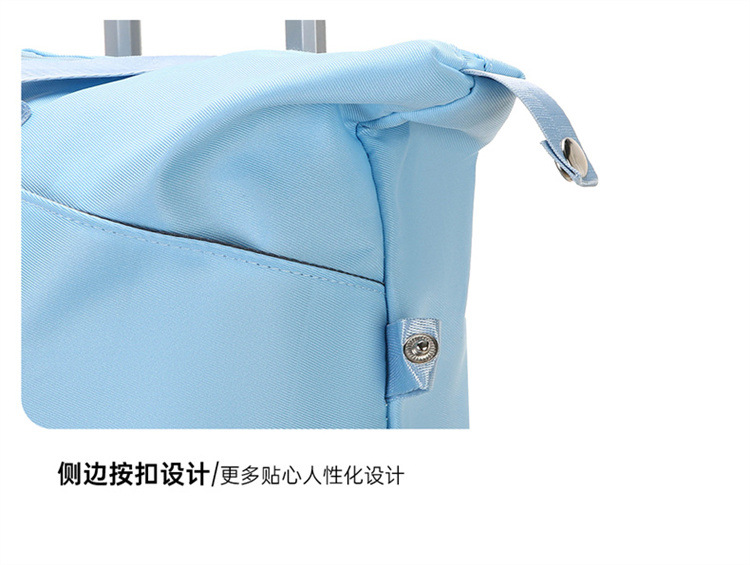 Travel luggage with pull rod and wheels, foldable, expandable capacity