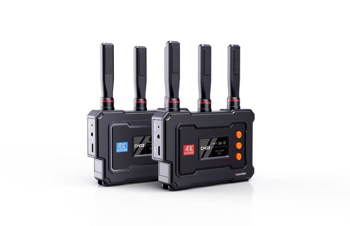 跨境新品VRRIS WL-096PRO 4K无线延长器450米无线图传 一发一收