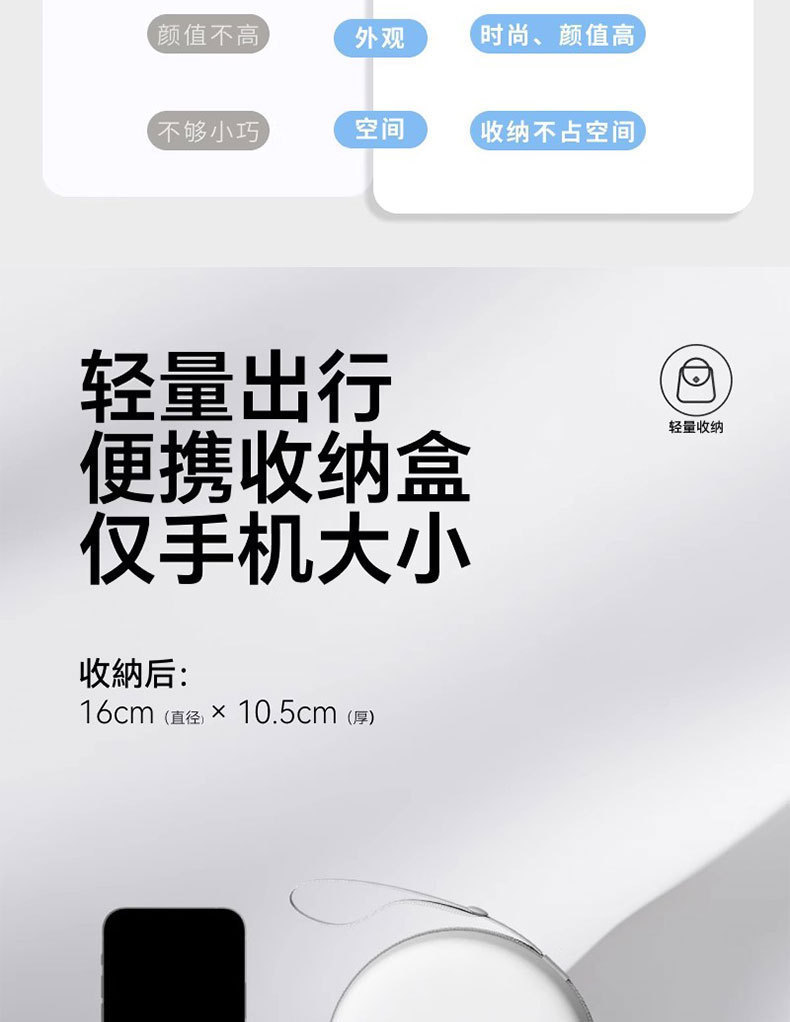 记忆棉U型枕护颈枕头出差颈枕带收纳盒便携收纳旅行用便携带收纳