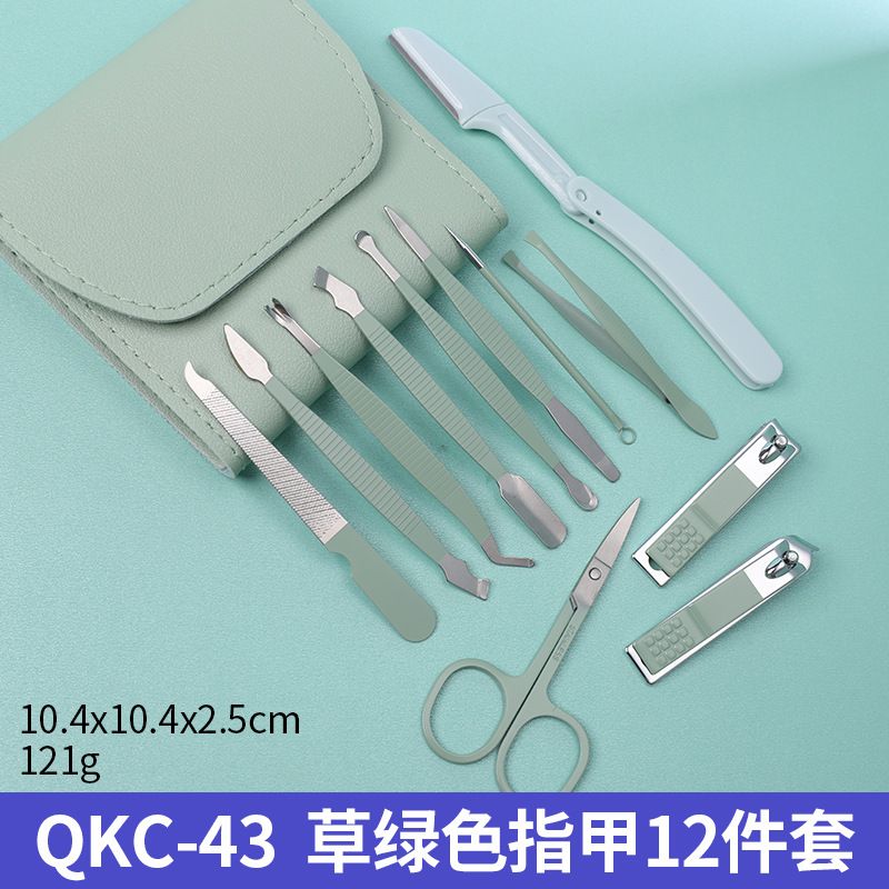 Manicure and nail care set, professional tools, complete
