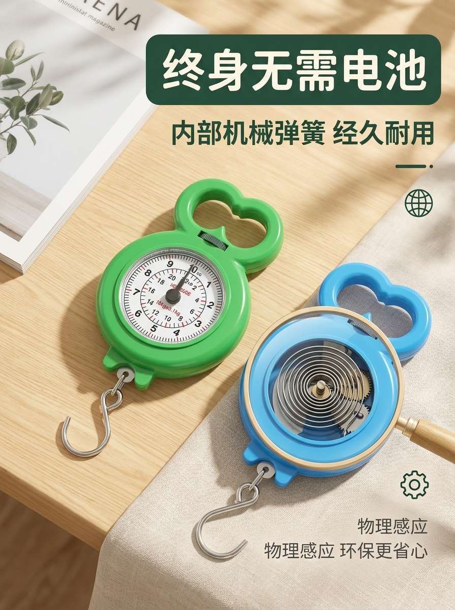 便携式家用手提秤旅游弹簧秤教学生秤购物小秤快递秤手提秤