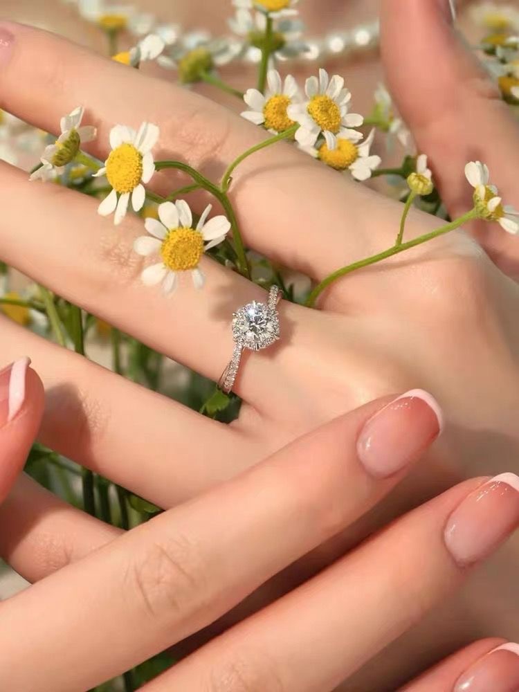 Couple ring set, wedding, adjustable open design