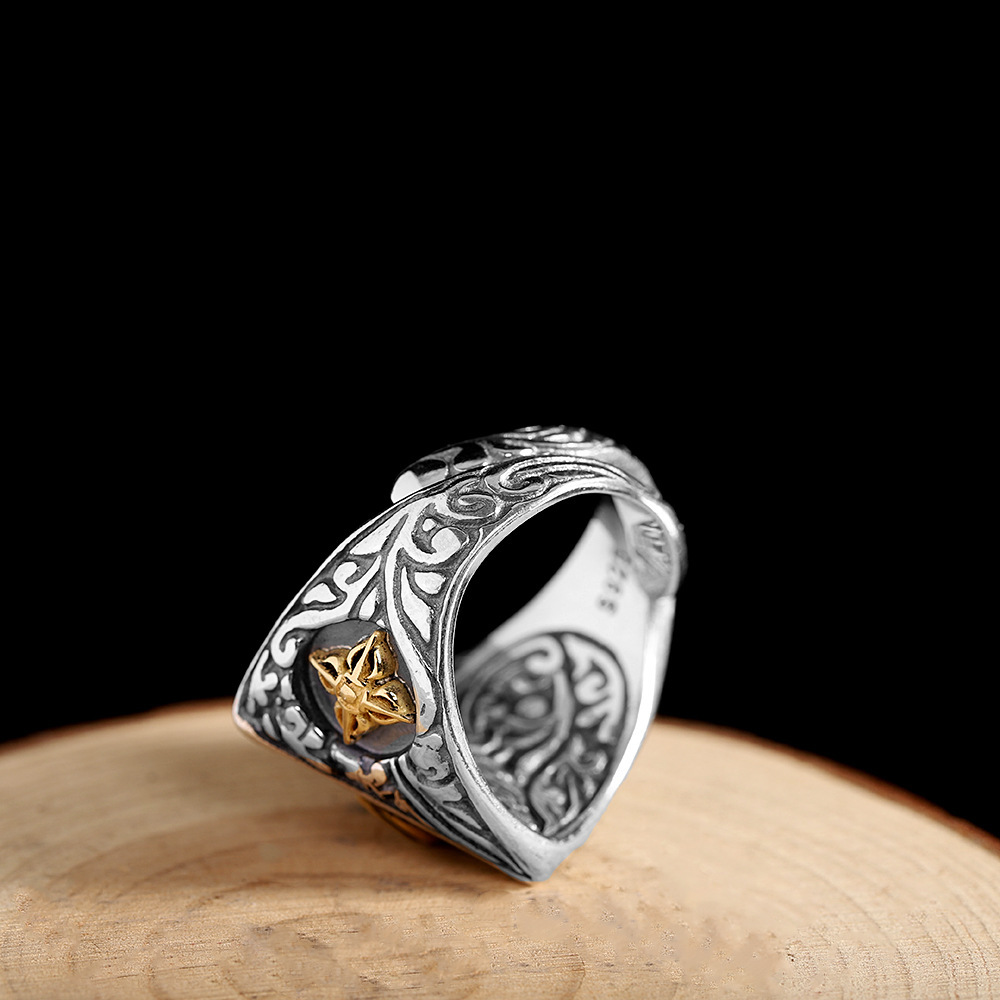 Silberring s925, Auge Gottes, Herren und Damen