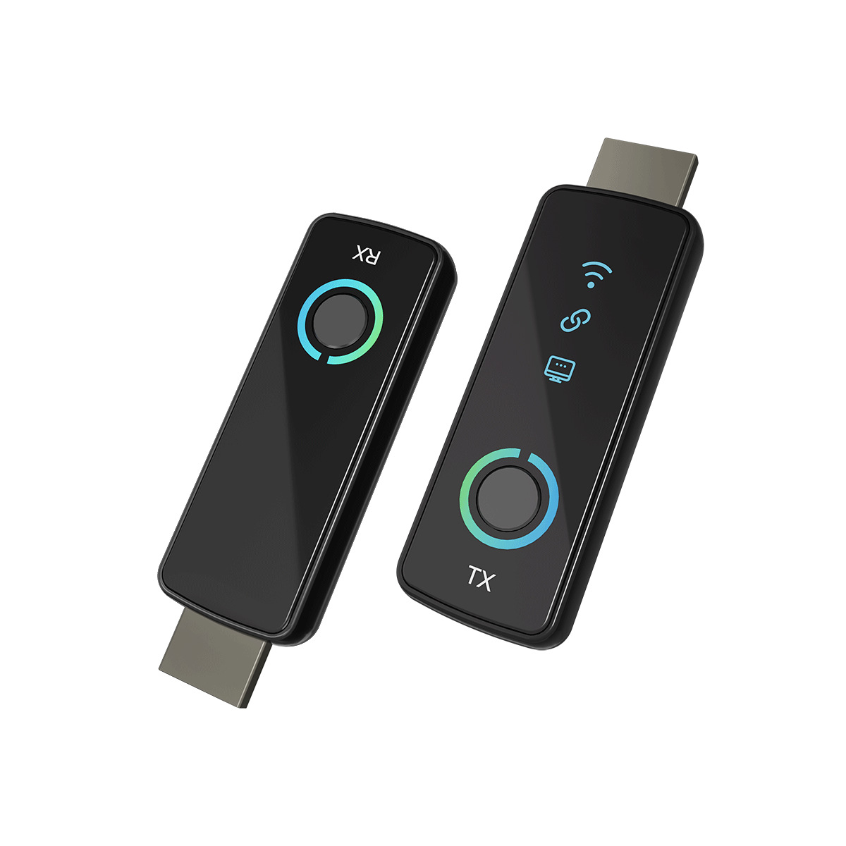 HDMI kablosuz genişletici 50 metre 1080P kablosuz HDMI bilgisayar ekran projektörü dijital ekran video konferans ekran yansıtma cihazı