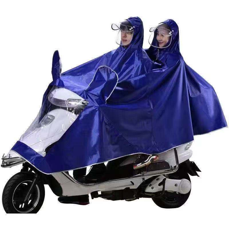 Motorrad-Poncho-Regenmantel, verstärkt