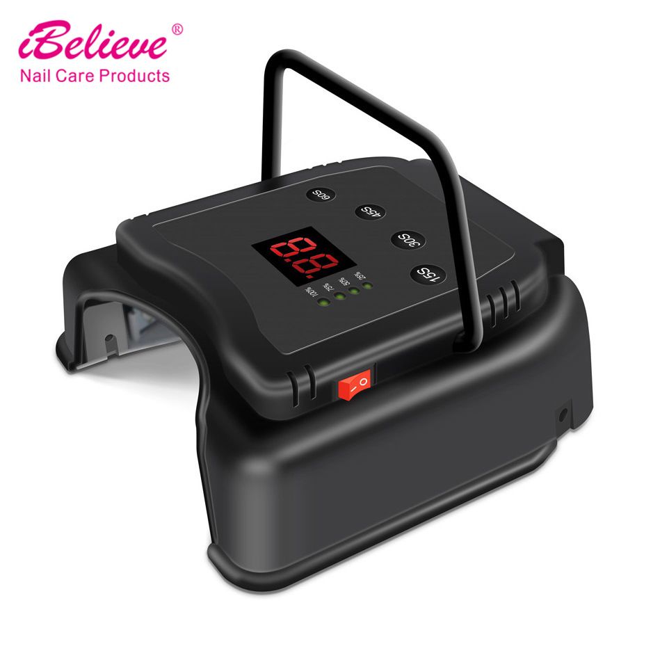 72 W aufladbarer UV-Gel-Nageltrockner LED-Lampe