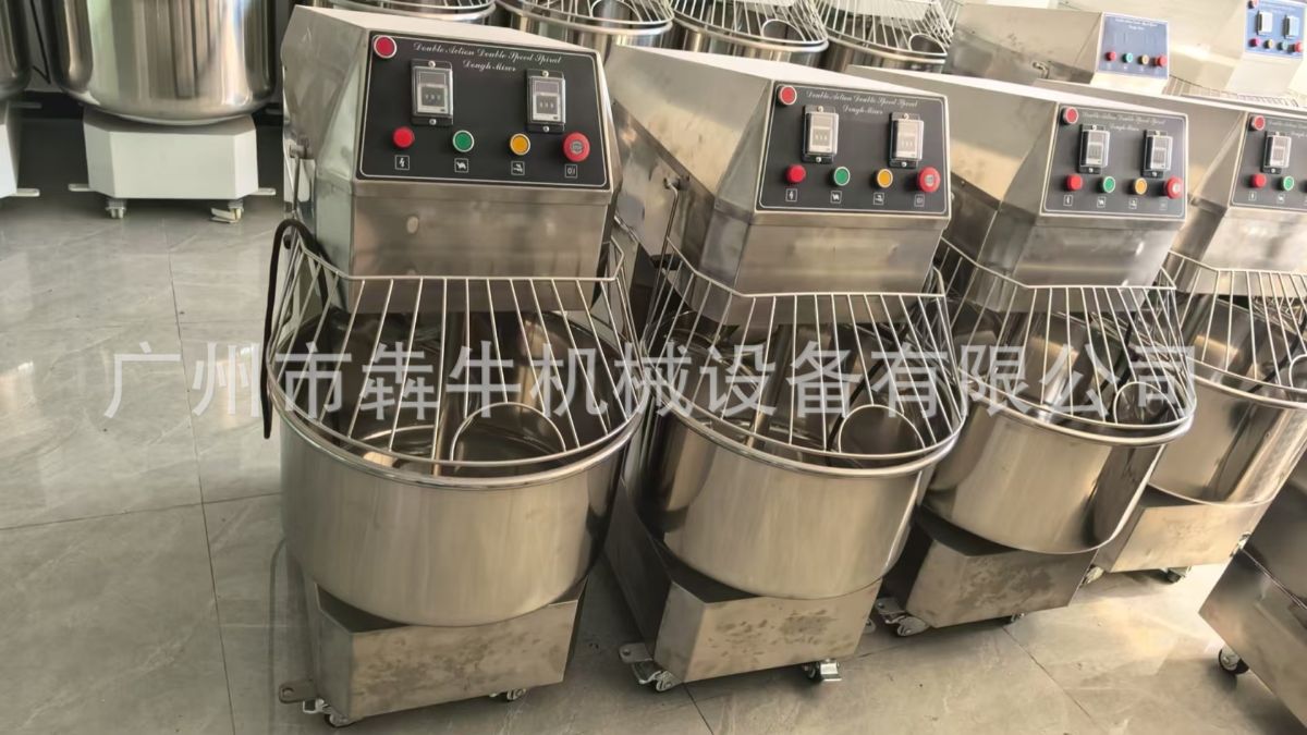 Benniu hamur mikseri 20-130L, çift hızlı gıda sınıfı