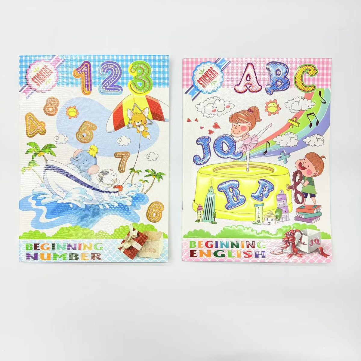 Kinder 123ABC Aufkleber-Lernbuch, Vorschule