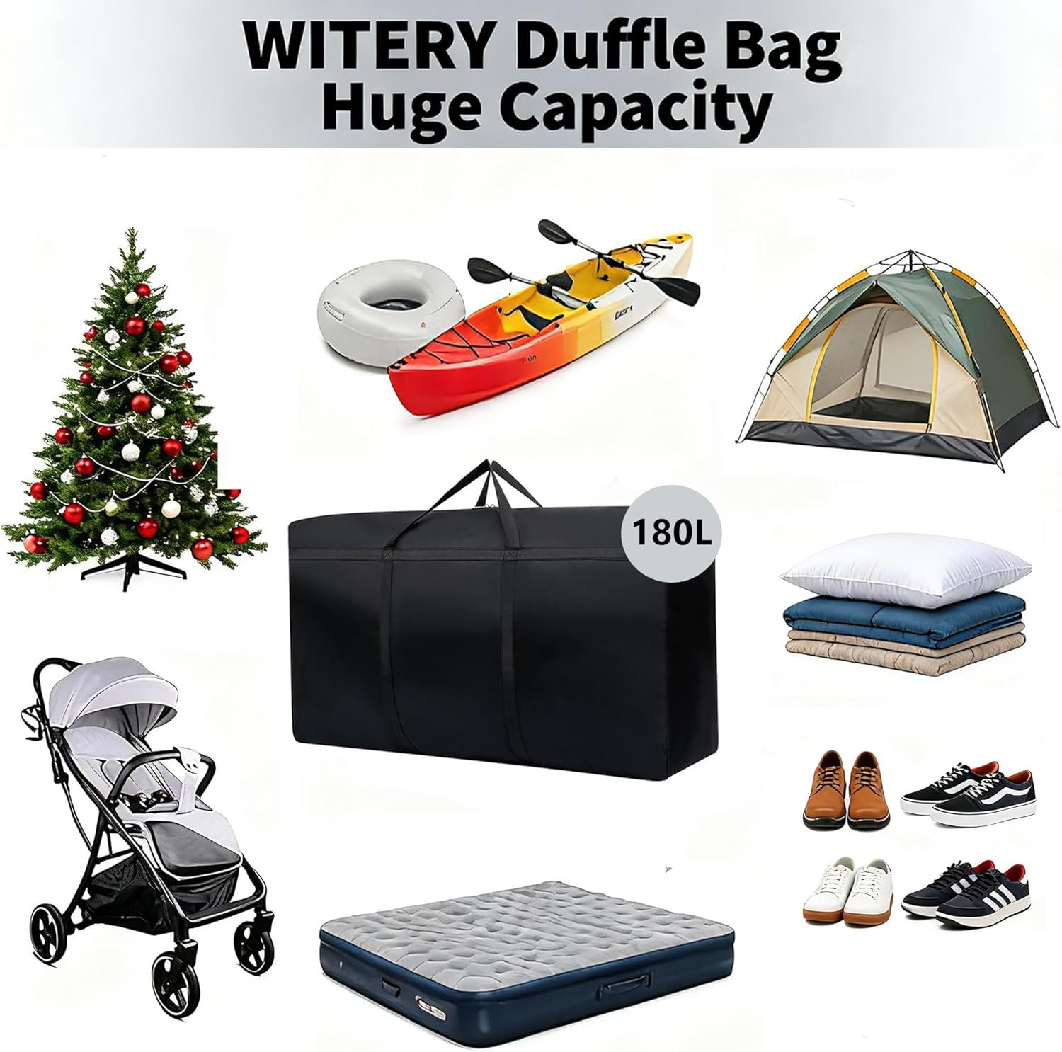 Large moving bag, waterproof, oxford cloth
