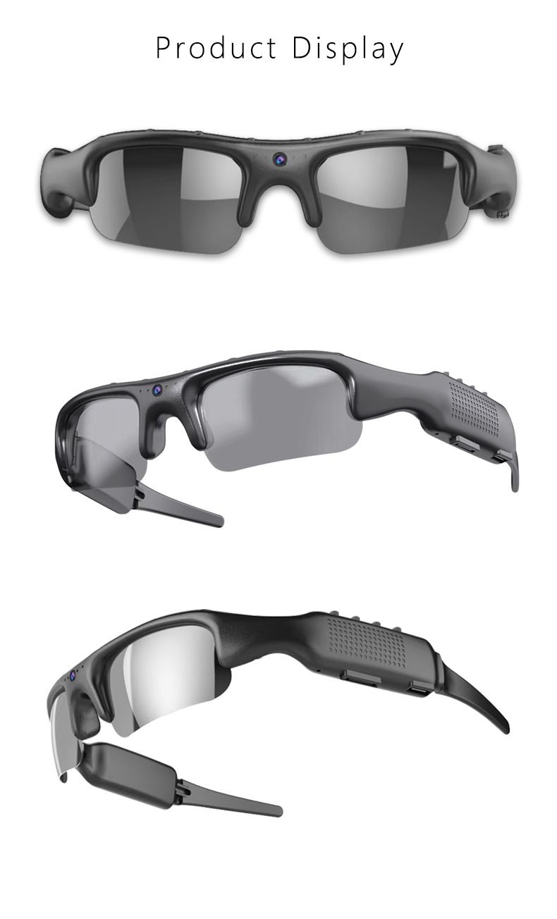 Smart Bluetooth glasses with camera and video recording