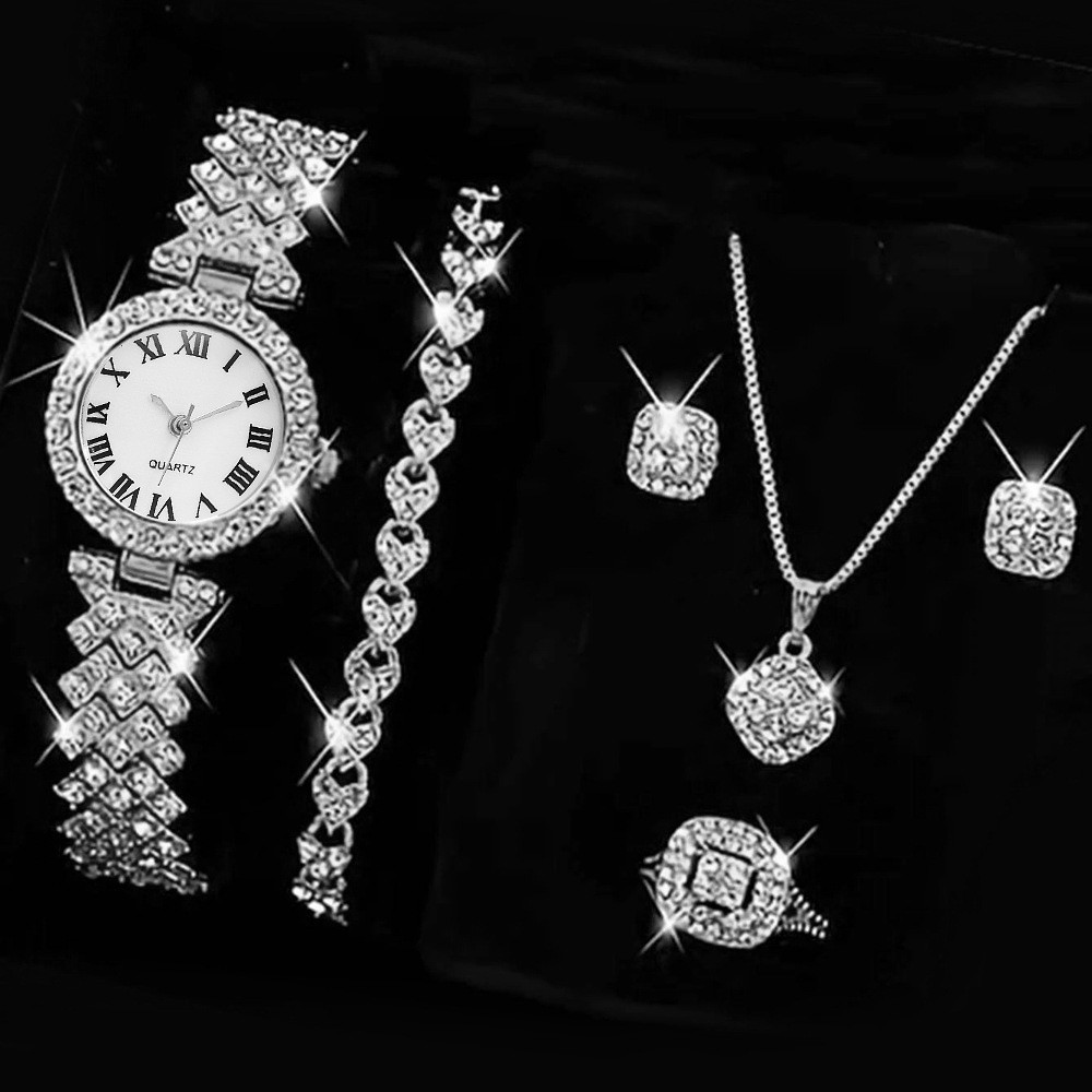 Cheyin Kuvars Kadın Saati Lüks Tasarım Strass