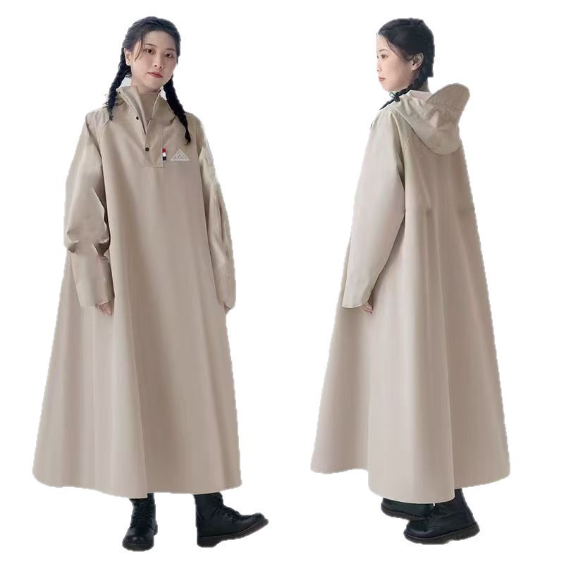 Electric vehicle raincoat poncho, full-length waterproof