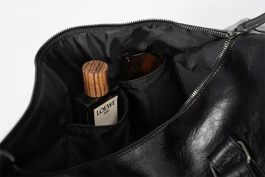 Herrenreisetasche, echtes Leder, Schuhfach, Bordgröße