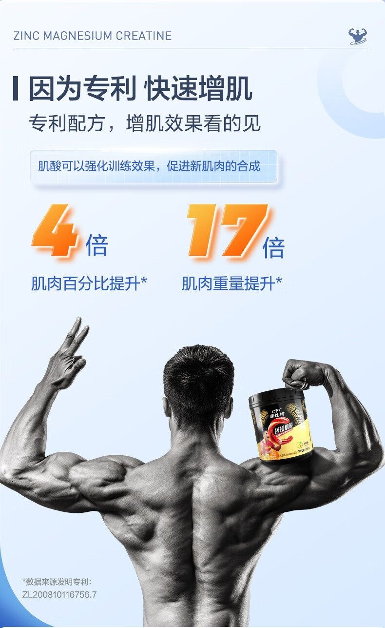CPT Zinc Magnesium Creatine Monohydrate Powder