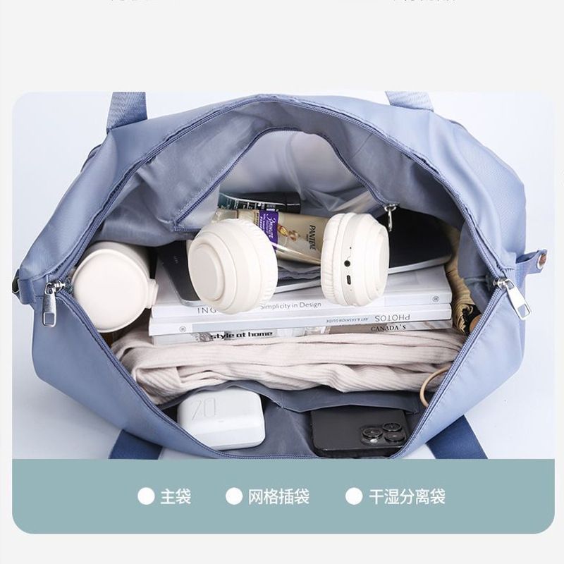 Waschbare Reisetasche, Großraum, Trocken-Nass-Trennung