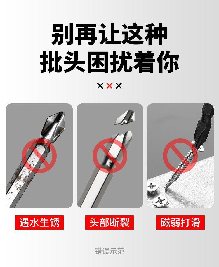 Hex Drill Bit Set, Phosphated, Magnetic