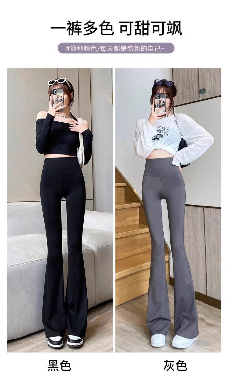 Damen Bootcut Yoga Hose Große Größen