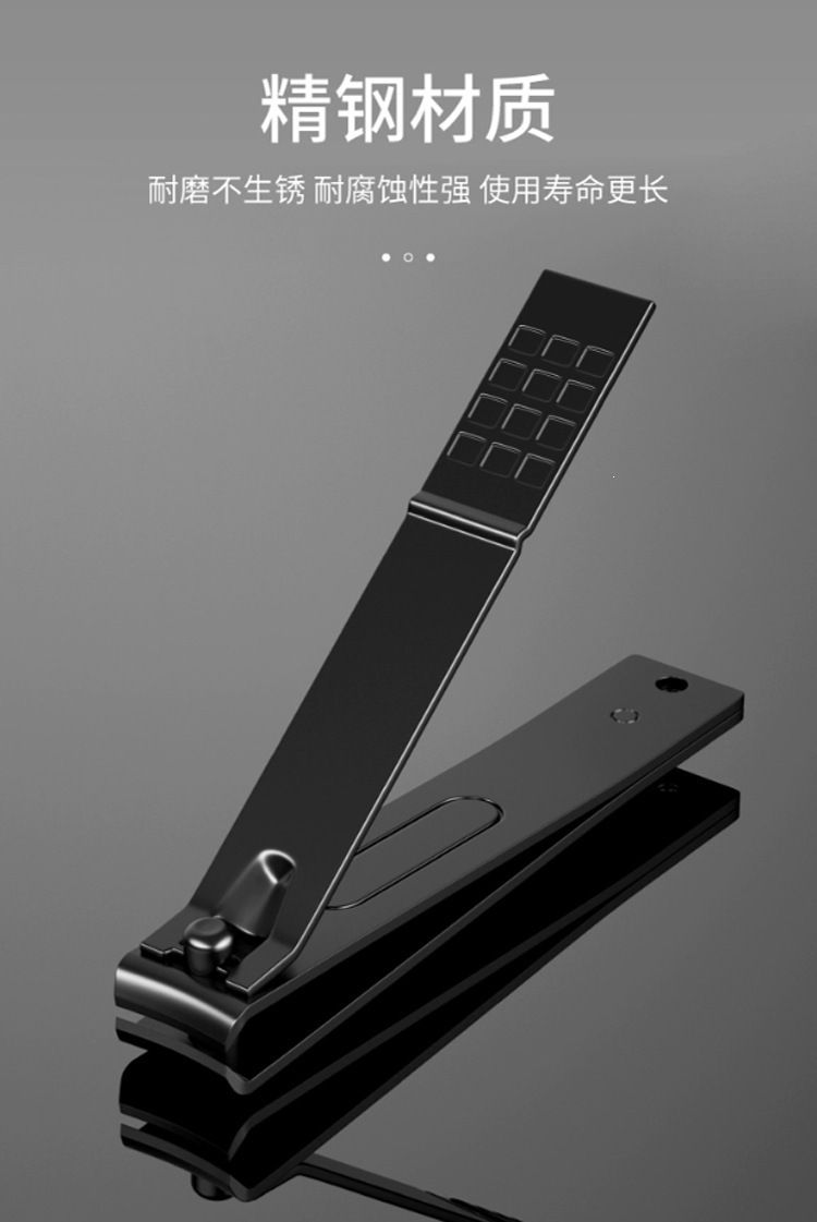 Large nail clippers set straight and diagonal edge