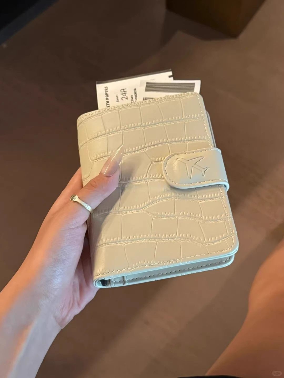 RFID korumalı pasaport ve kart cüzdanı, tüm belgeler için