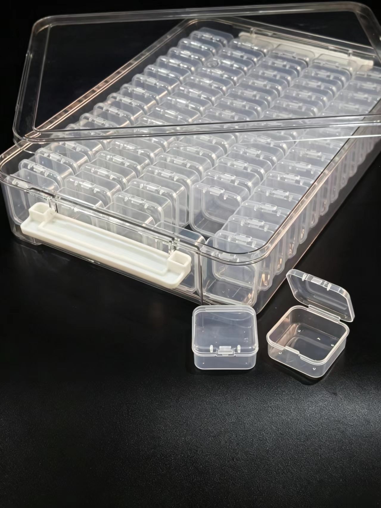 Perler Beads Storage Set with 75 Small Boxes