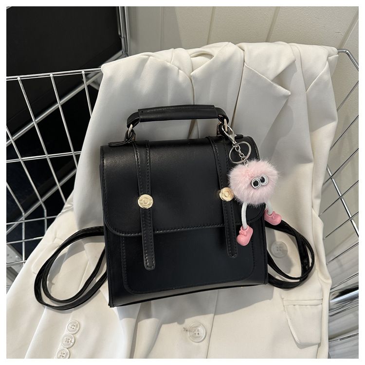 Women's preppy style backpack, daily use, compact