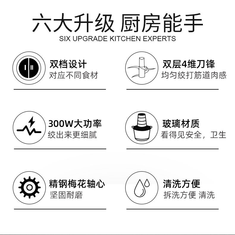 Electric Meat Grinder 110V/220V Multifunctional