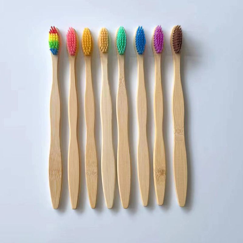 Hotel bamboo toilet kit, toothbrush comb dental floss