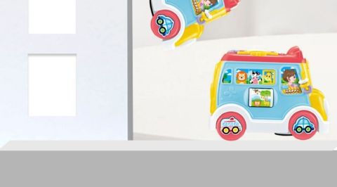 Elektrikli blok araçlı oyuncak çocuk, eğitici, erken öğrenme