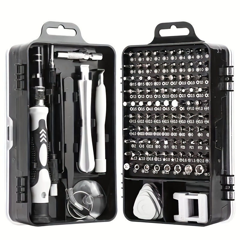 Screwdriver set, 115-piece, watch computer phone repair